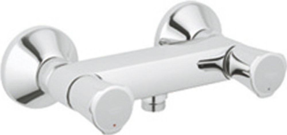 GROHE 2-Griff-Brausebatterie Costa 26330_1 DN15 Wandmontage chrom, 26330001