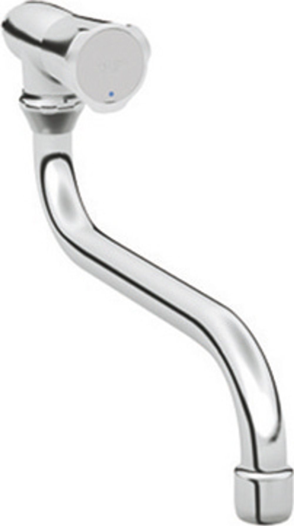 GROHE Auslaufventil Costa 30484_1 DN15 Wandmontage schwenkb. Rohrauslauf chrom, 30484001