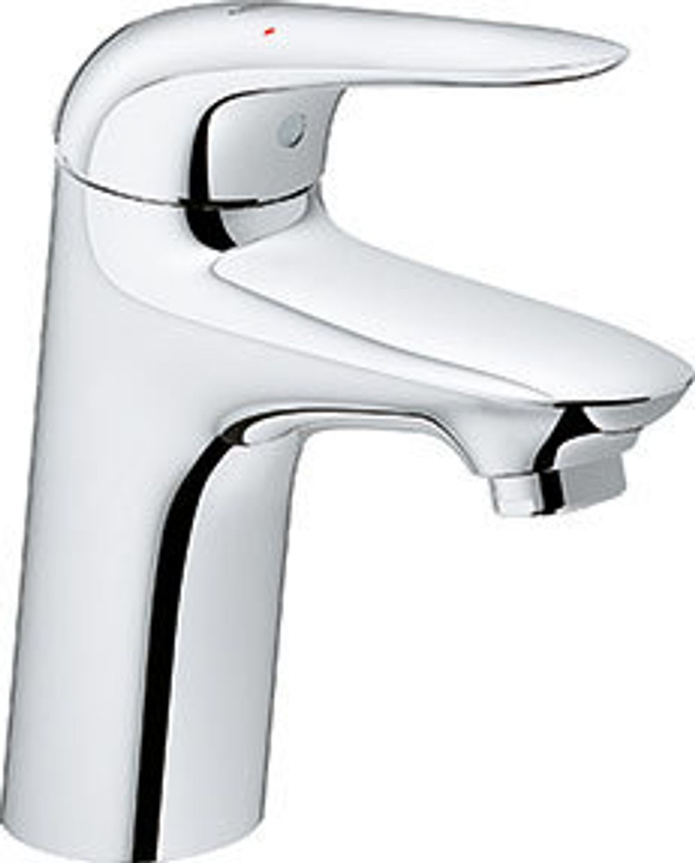 GROHE EH-WT-Batterie Eurostyle 23715_3 S-Size gl. Körper Hebel geschl. chrom, 23715003