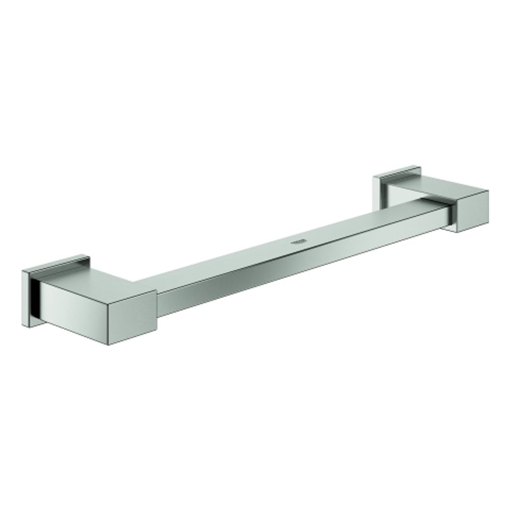 GROHE Wannengriff Essentials Cube 40514_1 340mm Metall supersteel, 40514DC1