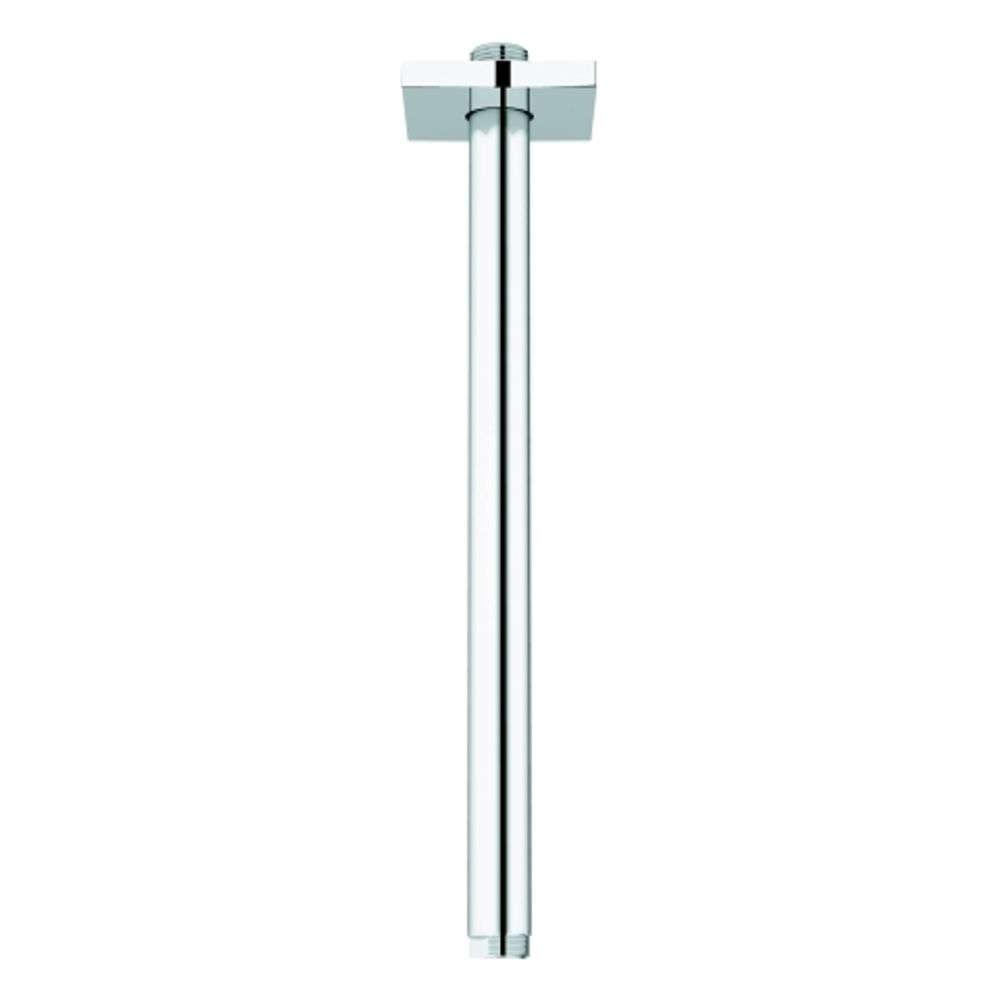GROHE Deckenauslass Rainshower 27484 eckige Rosette Länge 292mm chrom, 27484000