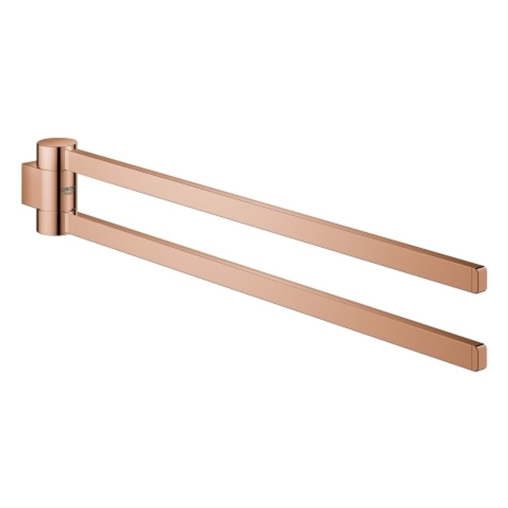GROHE Handtuchhalter Selection 41063 2-armig schwenkbar warm sunset, 41063DA0