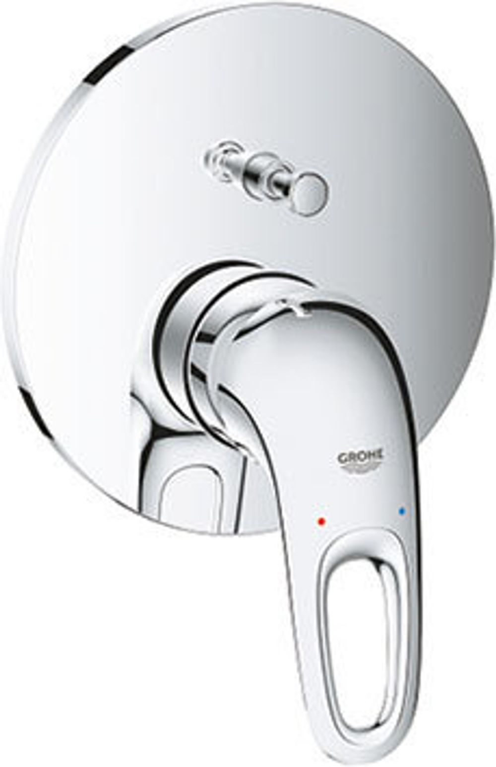 GROHE EH-Wannenbatt. Eurostyle 24049_3 FMS für 35600 Hebel offen chrom, 24049003