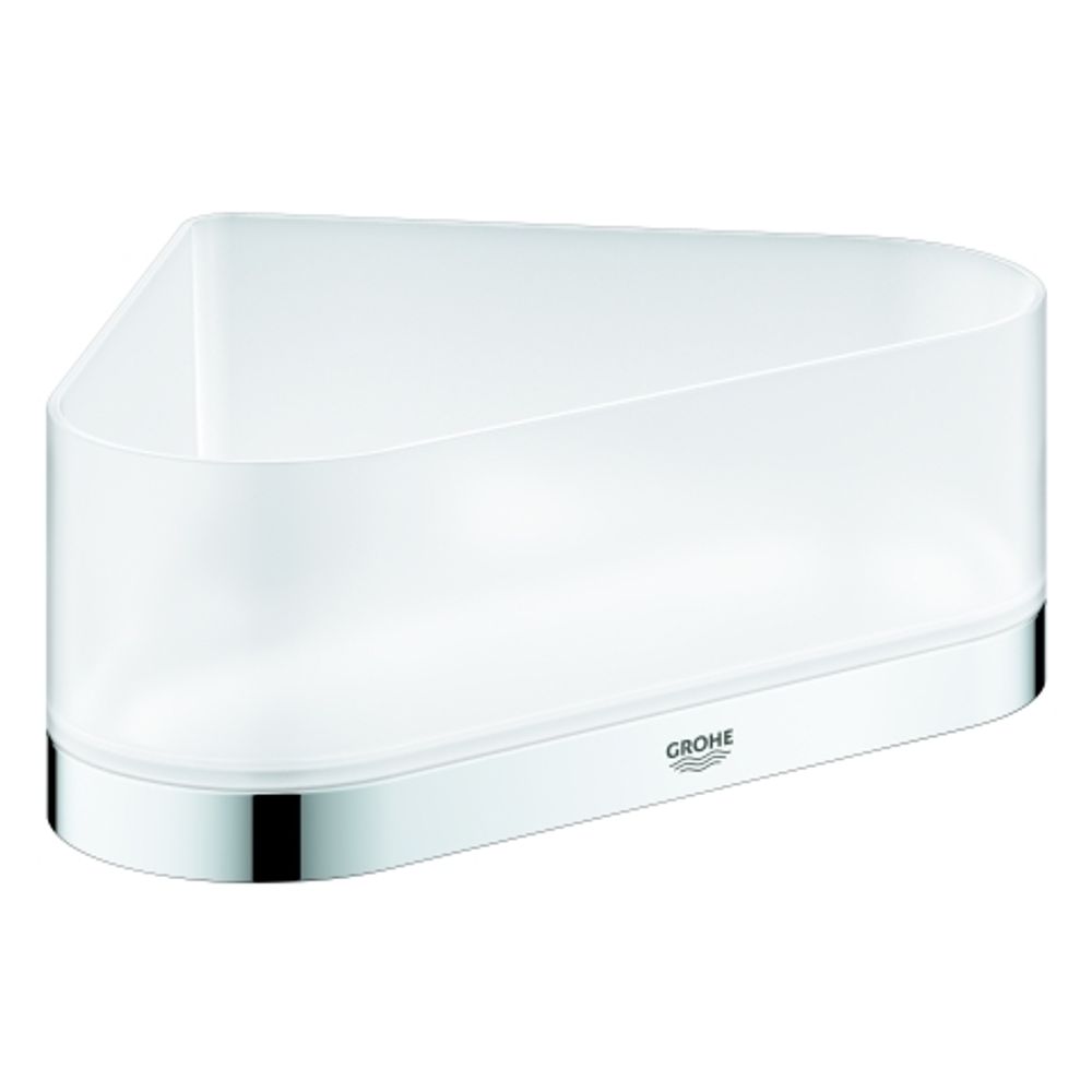 GROHE Eck-Duschablage Selection 41038 mit Halterung chrom, 41038000