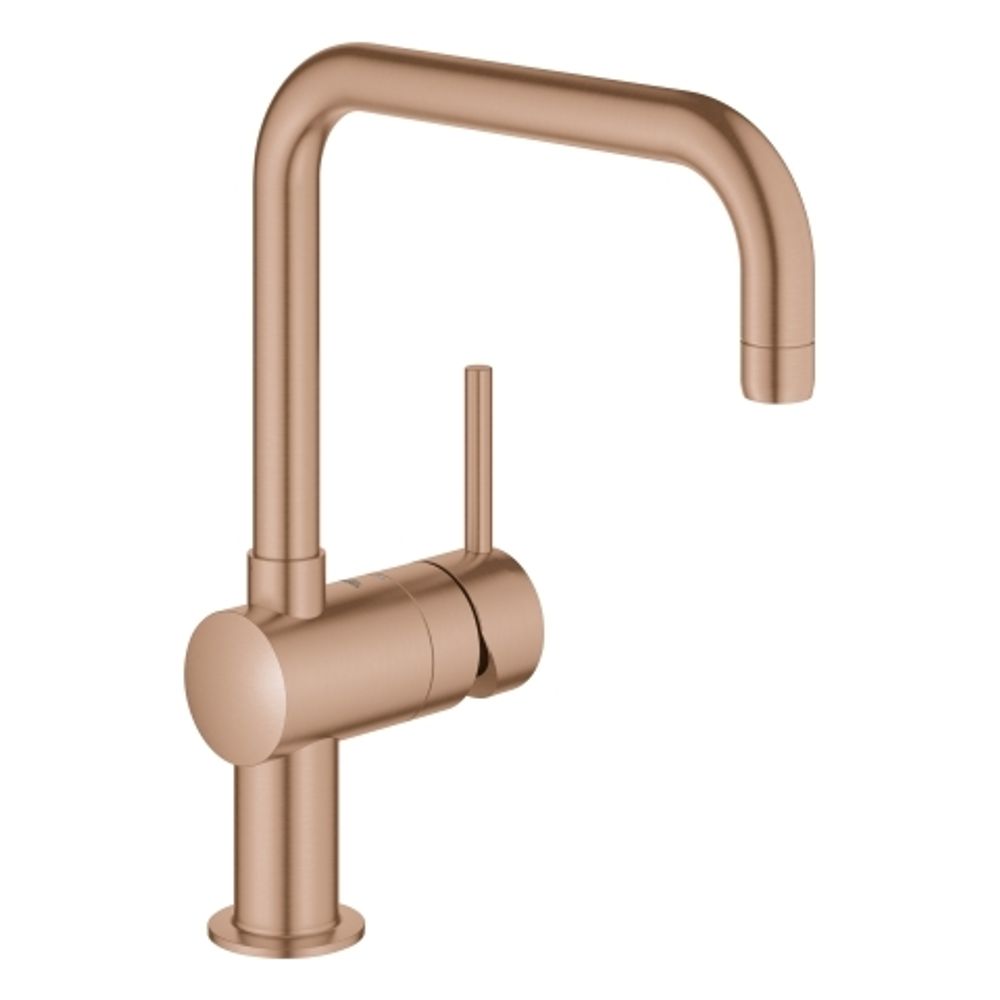 GROHE EH-Spültischbatterie Minta 32488 DN15 U-Auslauf warm sunset gebürstet, 32488DL0