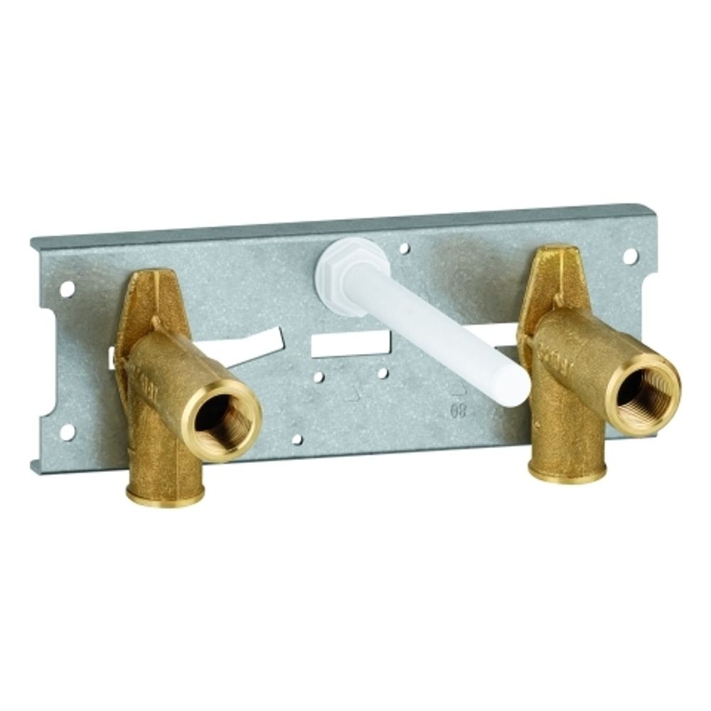 GROHE Thermostat-Rohbauset 39383 für Waschtisch-Wand-Thermostate, 39383000