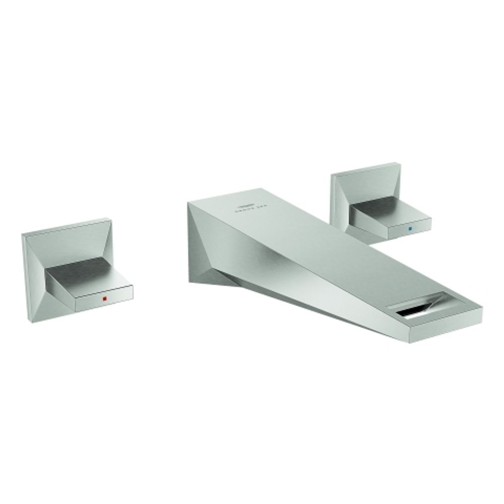 GROHE 3-L-WT-Wandbatt. Allure Brilliant 20628 FMS Ausladung 161mm supersteel, 20628DC0