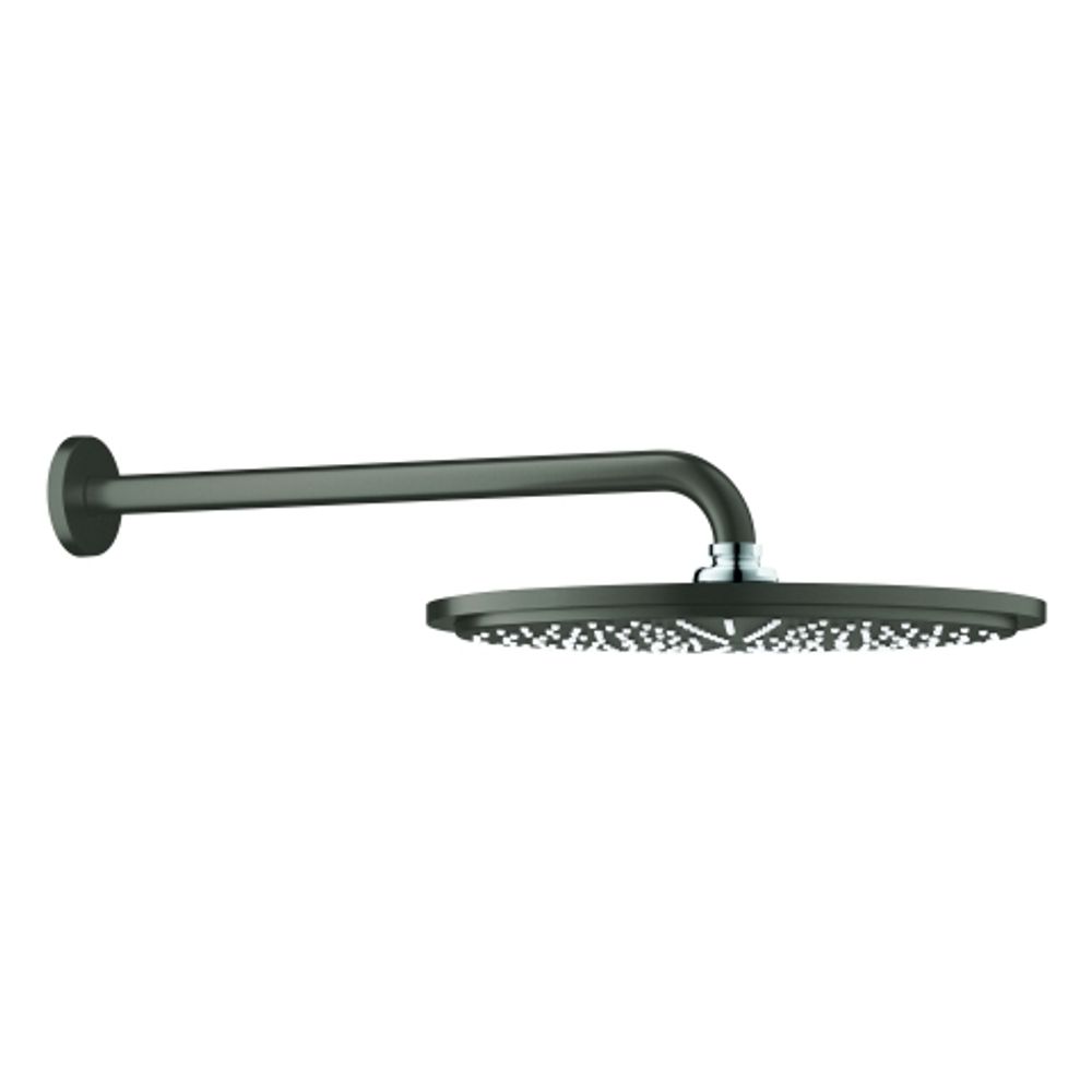 GROHE Kopfbrauseset Rainshower Cosm. 310 26066 Brausearm 380mm hard graphite geb., 26066AL0