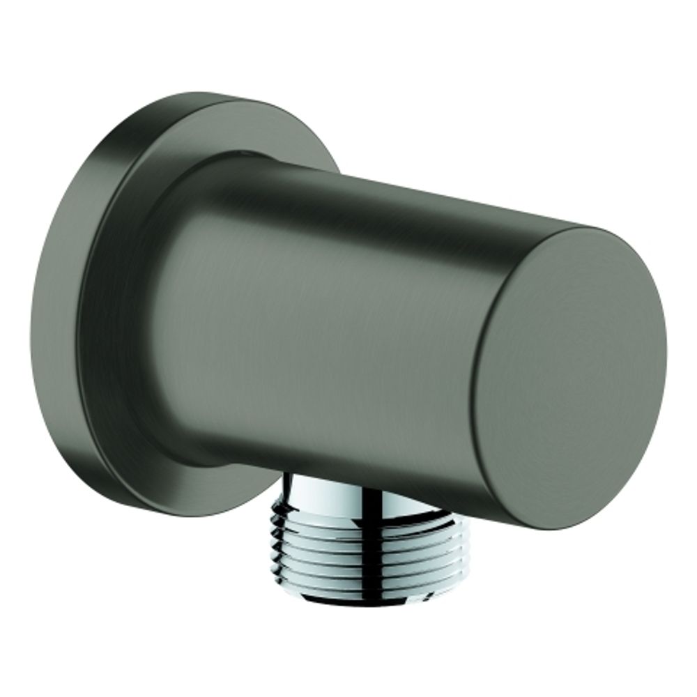 GROHE Wandanschlussbogen Rainshower 27057 DN 15 hard graphite gebürstet, 27057AL0