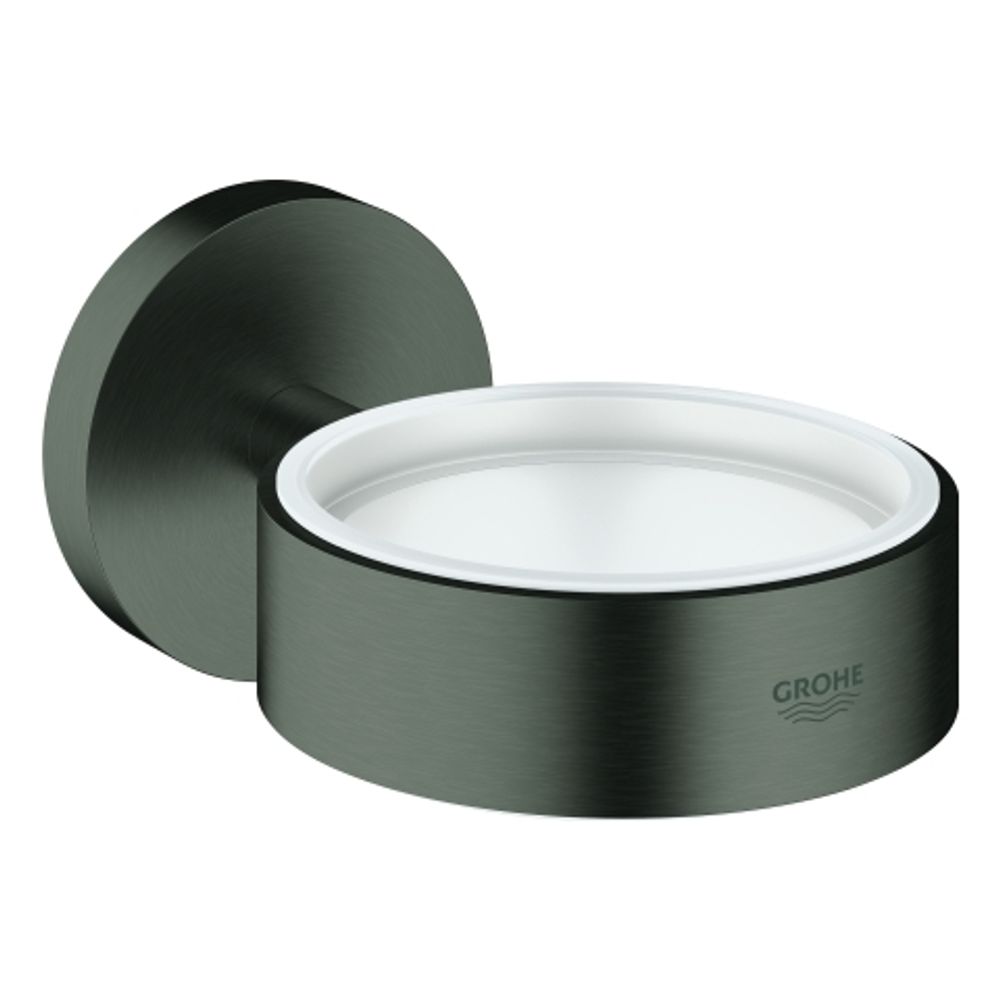 GROHE Halter Essentials 40369_1 für Becher/Schale/-spend. hard graphite geb., 40369AL1