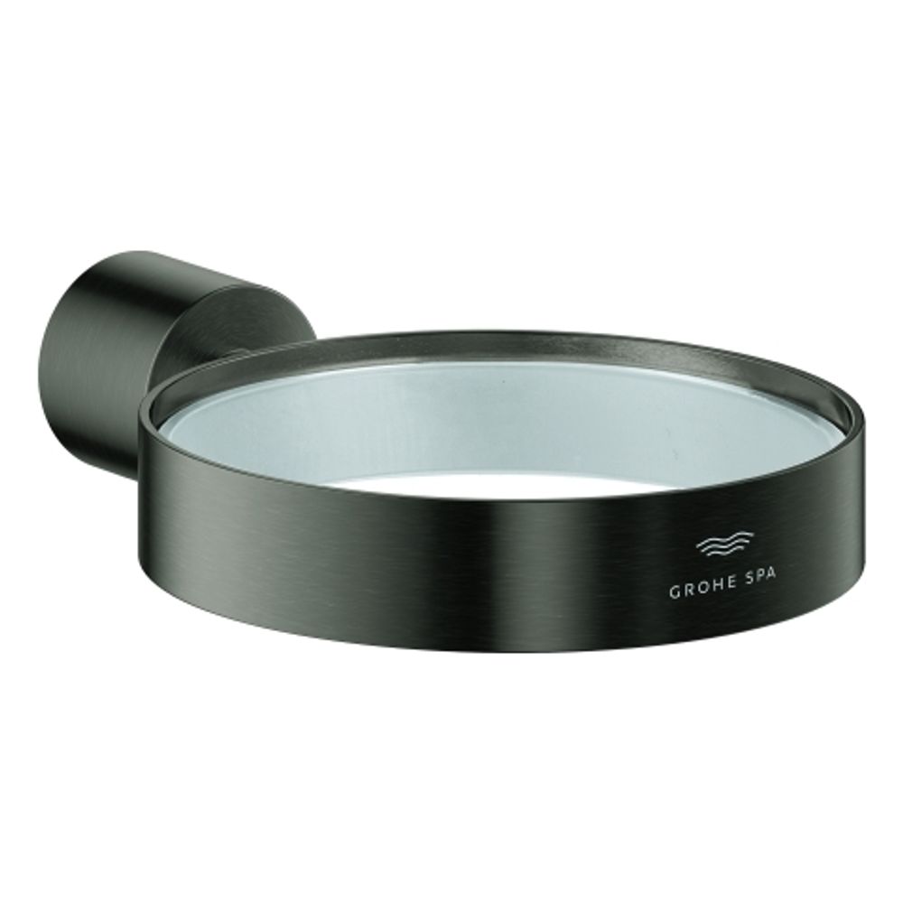 GROHE Halter Atrio 40885 für Seifenschale hard graphite gebürstet, 40885AL0