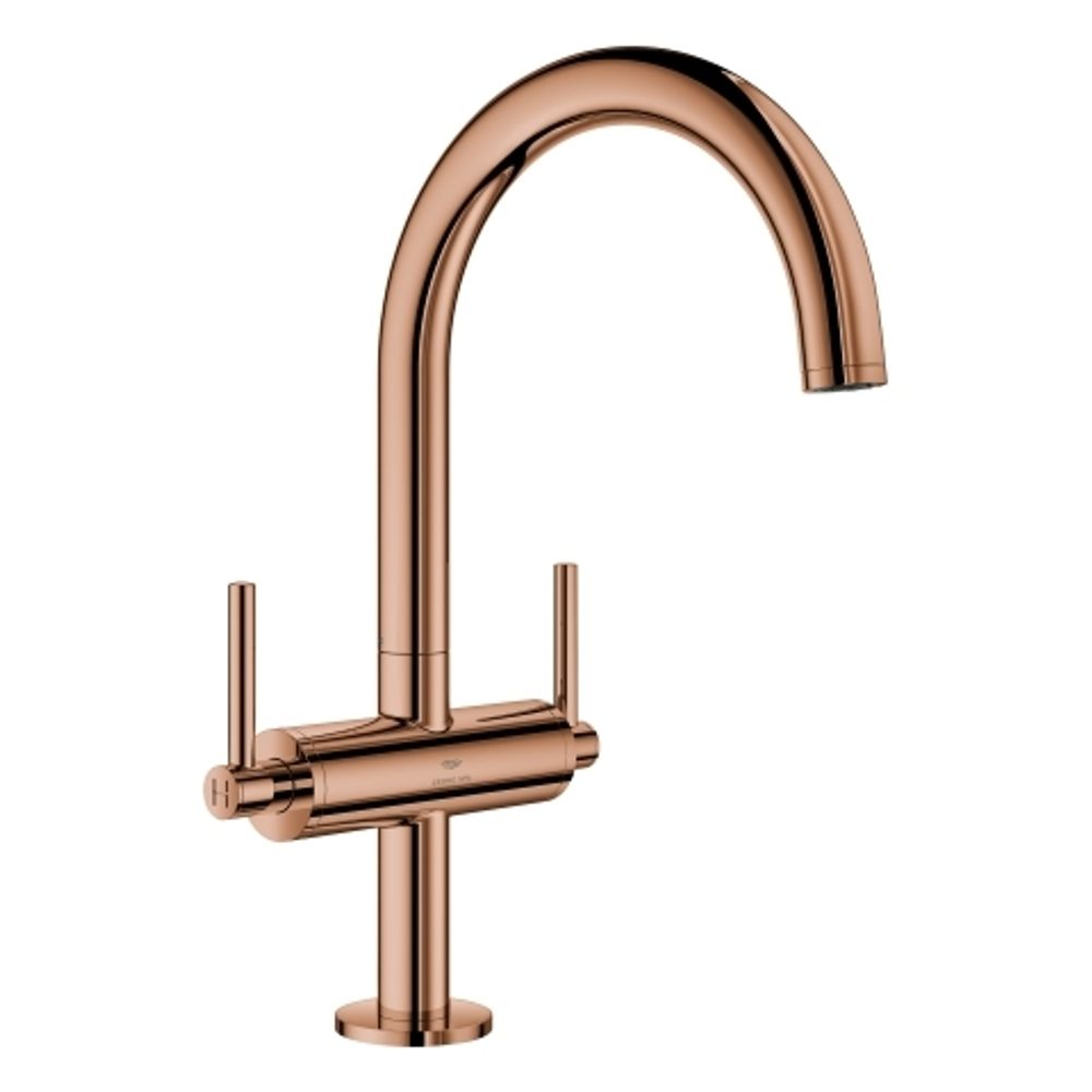GROHE WT-Einlochbatterie Atrio 21145 DN15 L-Size Hebelgriff warm sunset, 21145DA0