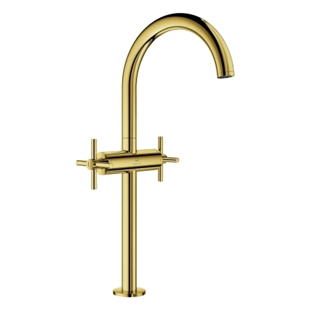 GROHE WT-Einlochbatterie Atrio 21149 XL-Size Kreuzgriff cool sunrise, 21149GL0