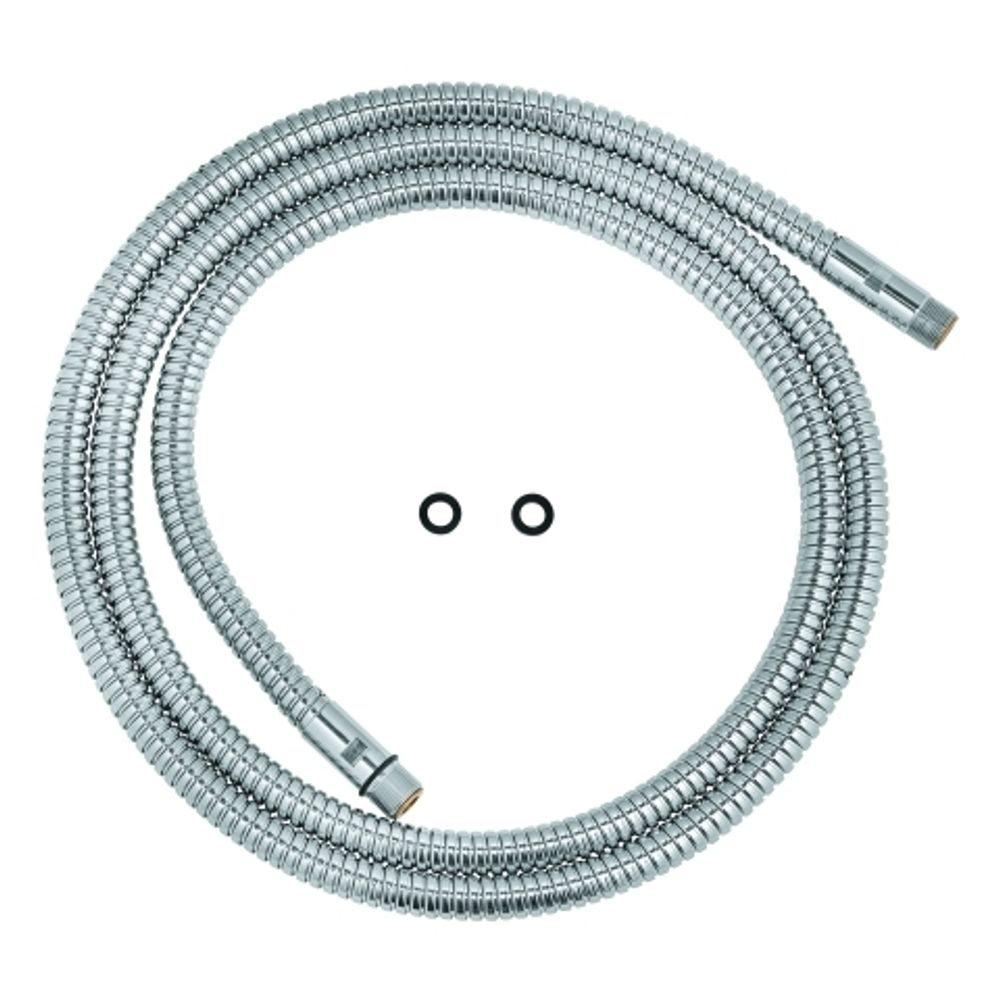 GROHE Brauseschlauch 28146 für 3-Loch Wannenkombinationen chrom, 28146000