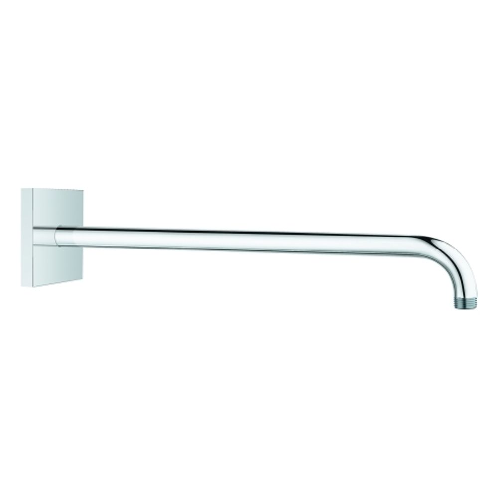 GROHE Brausearm Rainshower 26145 Metall eckige Rosette Ausladung 422mm chrom, 26145000