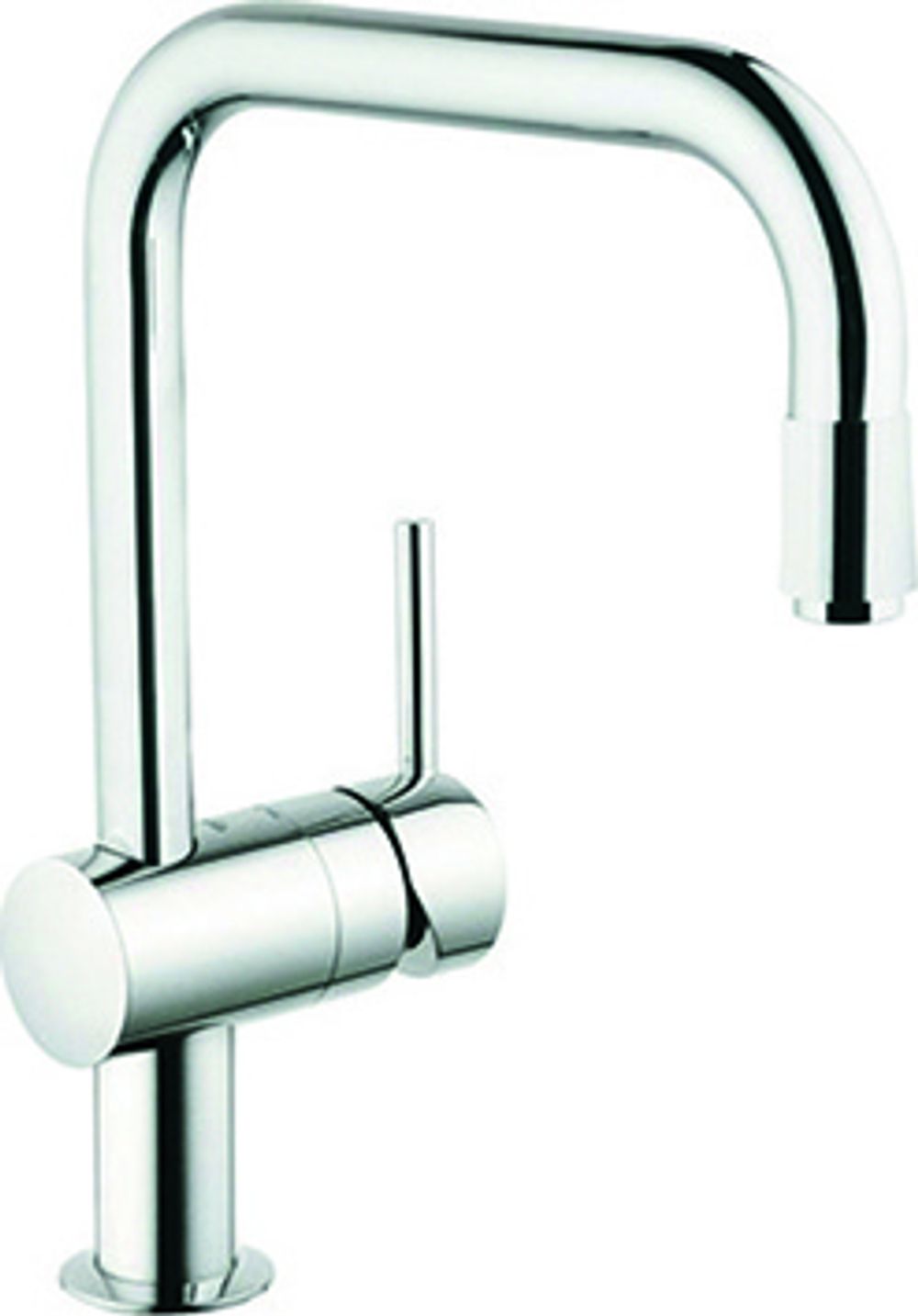 GROHE EH-Spültischbatterie Minta 32067 DN15 U-Auslauf auszb. Mousseur chrom, 32067000