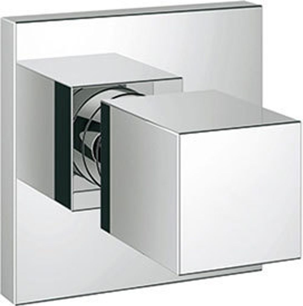 GROHE UP-Ventil Oberbau Eurocube 19910 verstellbar 20 - 80mm chrom, 19910000
