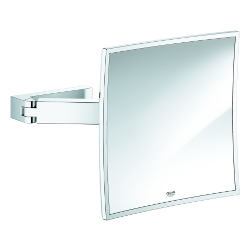GROHE Kosmetikspiegel Selection Cube 40808 Wandmontage chrom, 40808000