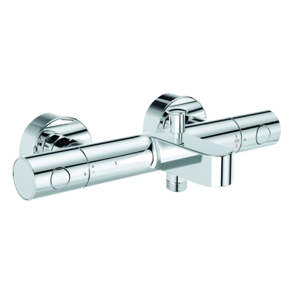 GROHE THM-Wannenbatterie Grohtherm 800 C 34766 Wandmontage chrom, 34766000