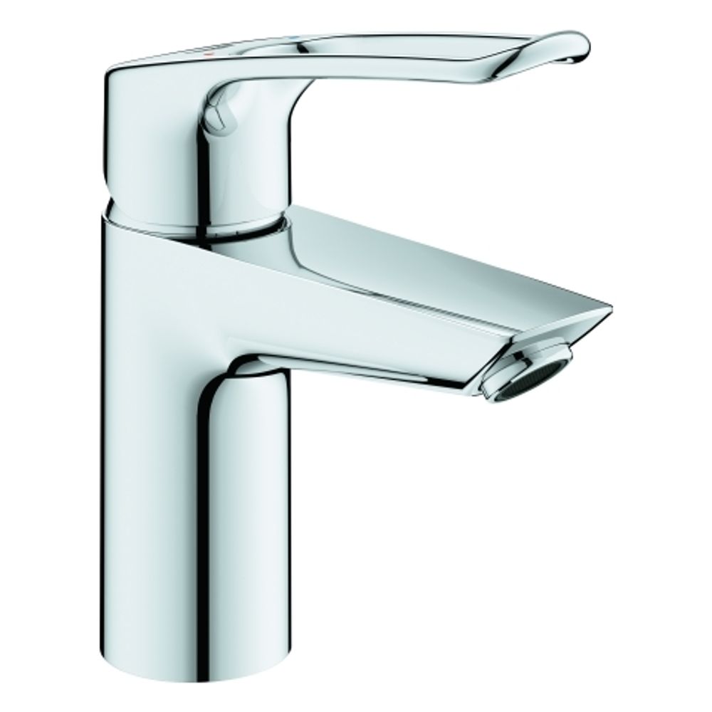 GROHE EH-WT-Batterie Eurosmart 23980_3 S-Size offener Hebel PO-Ablaufgrt. chrom, 23980003