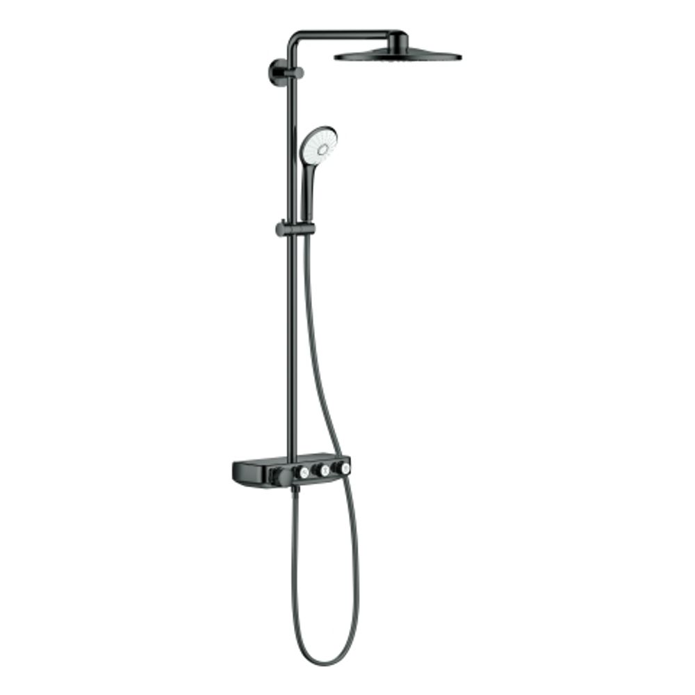 GROHE Duschsystem Euphoria SmartControl 310 Duo 26507 mit THM hard graphite, 26507A00
