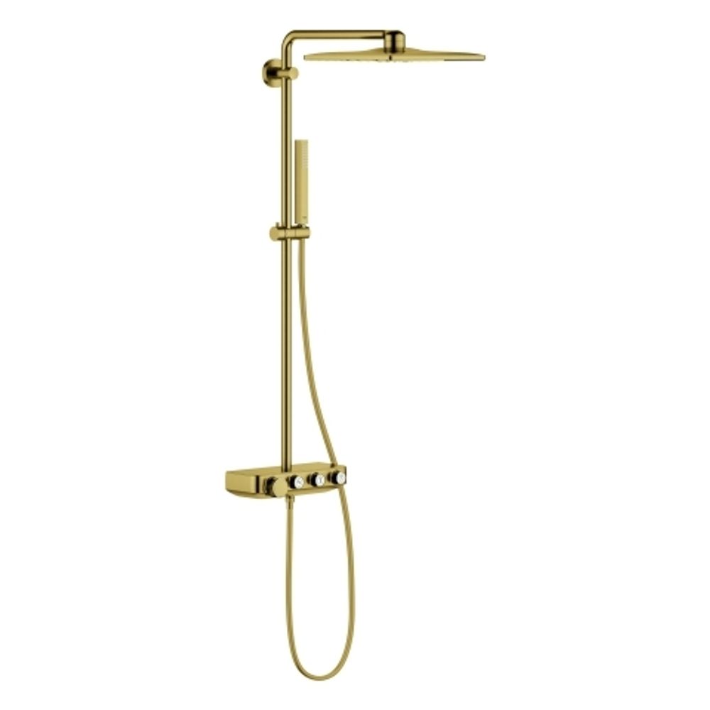 GROHE Duschsystem Euphoria SmartControl 310 Cube Duo 26508 THM cool sunrise geb., 26508GN0