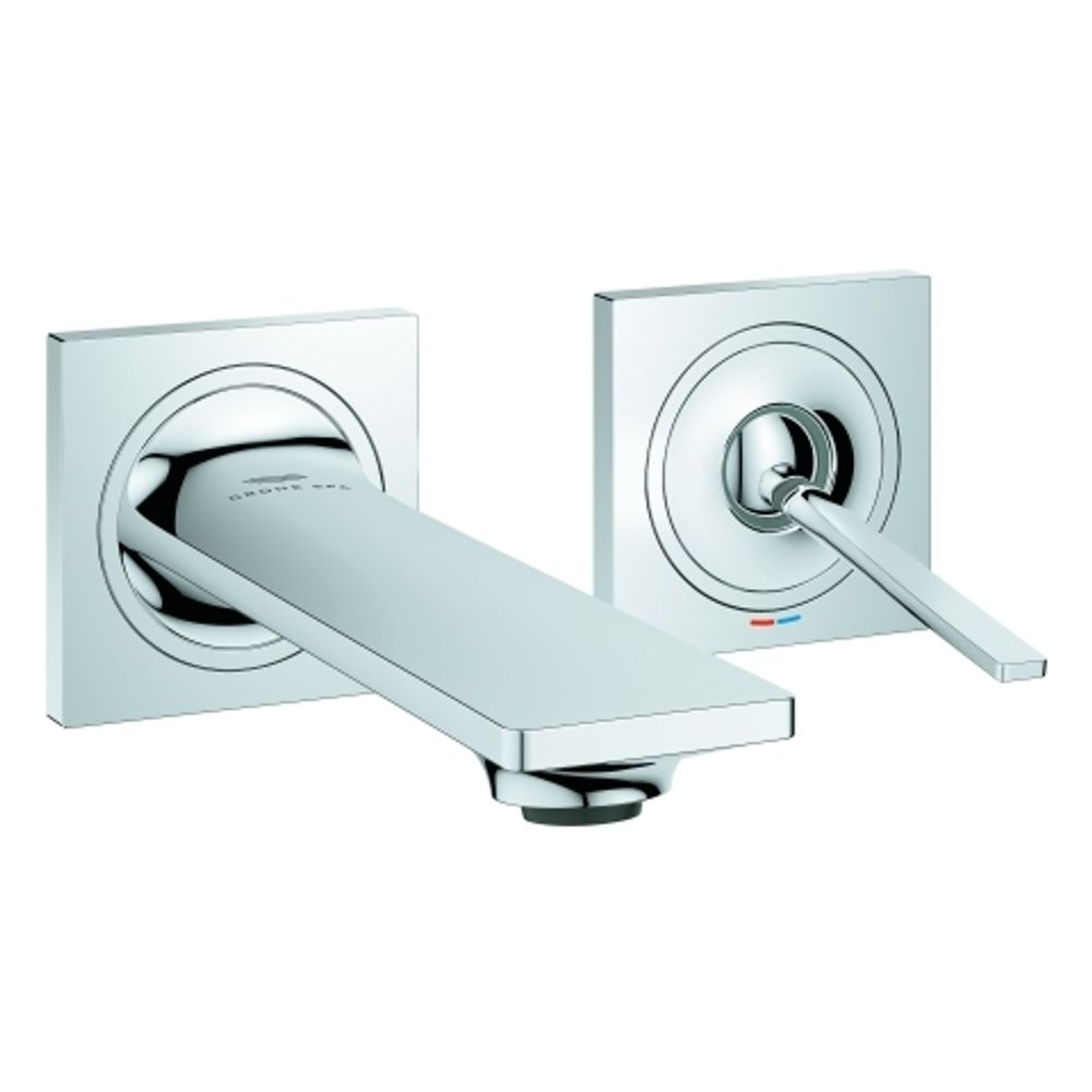 GROHE 2-L-WT-Wandbatterie Allure 19309_2 FMS für 23429 Ausl. 154mm chrom, 19309002
