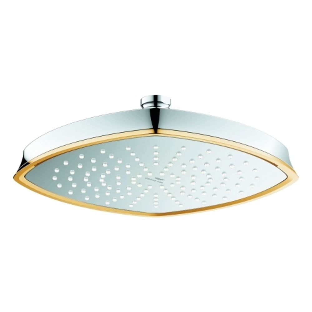GROHE Kopfbrause Grandera 210 26898 Strahlart Rain chrom/gold, 26898IG0