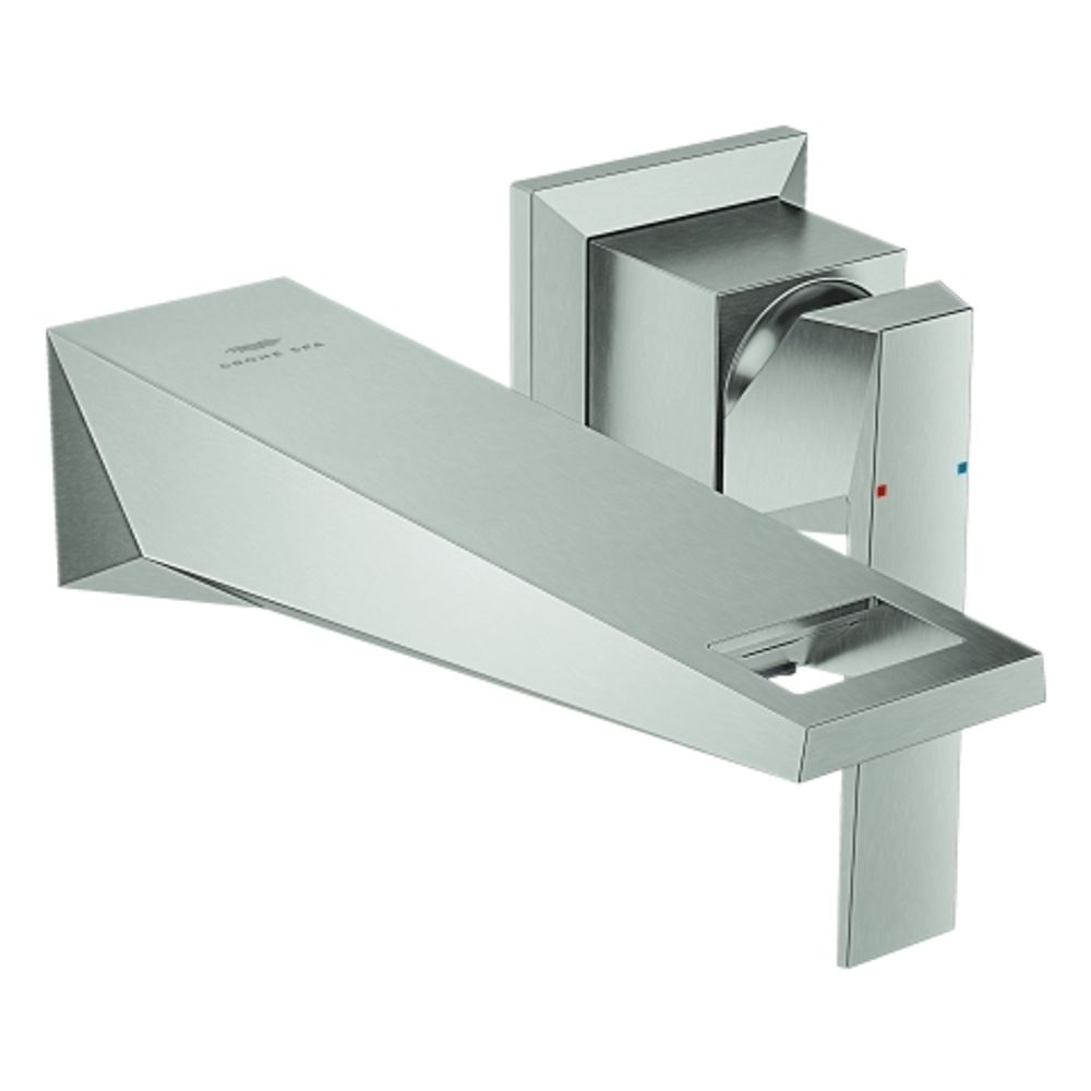 GROHE 2-L-WT-Wandbatt. Allure Brilliant 29402 FMS Ausladung 161mm supersteel, 29402DC0