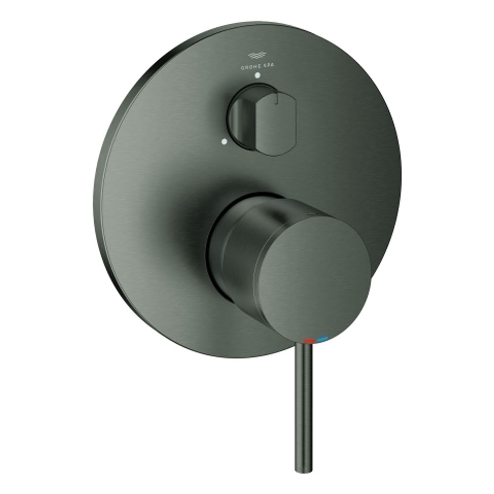 GROHE Einhandbatterie Atrio 24356 FMS für 35604 3-W-Umst. hard graphite geb., 24356AL0