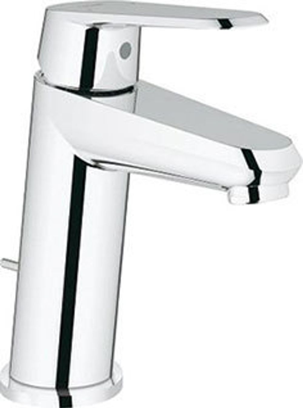 GROHE EH-WT-Batterie Eurodisc C 23049_2 28mm Kartusche Zugstangen-Abl.grt. chrom, 23049002