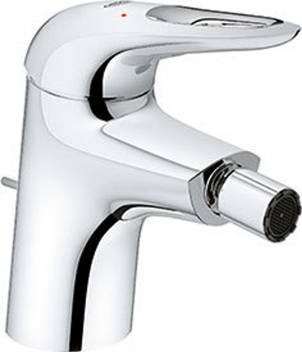 GROHE Einhand-Bidetbatterie Eurostyle 33565_3 Zugstangen-Ablaufgarnitur chrom, 33565003