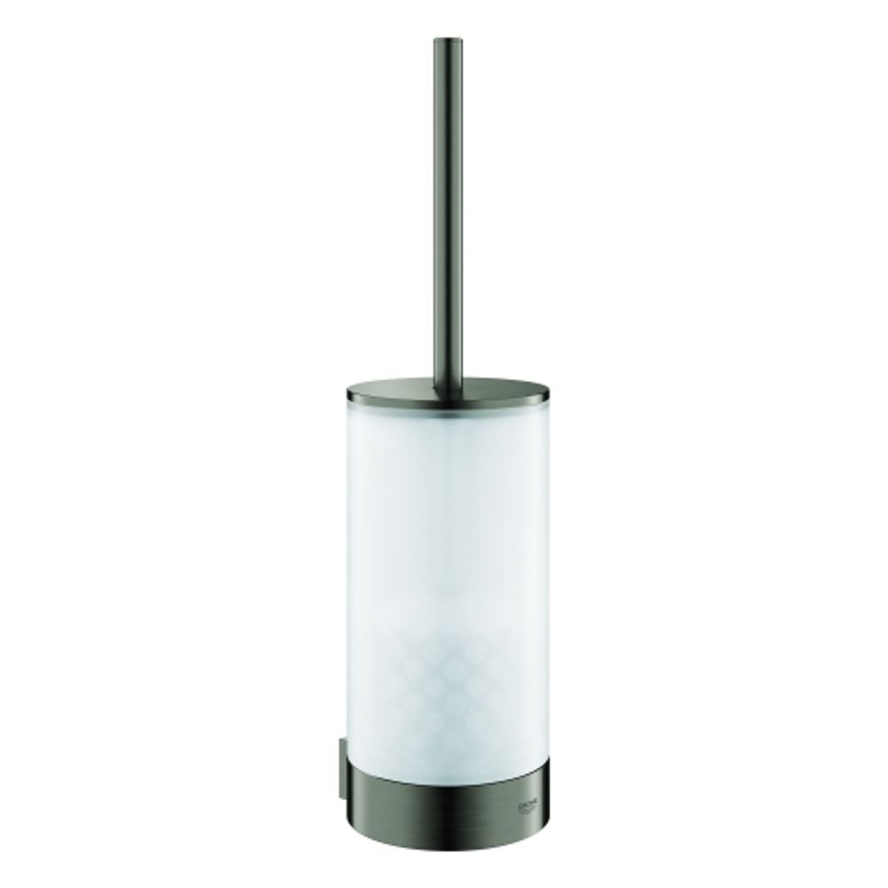 GROHE WC-Bürstengarnitur Selection 41076 Glas/hard graphite gebürstet, 41076AL0