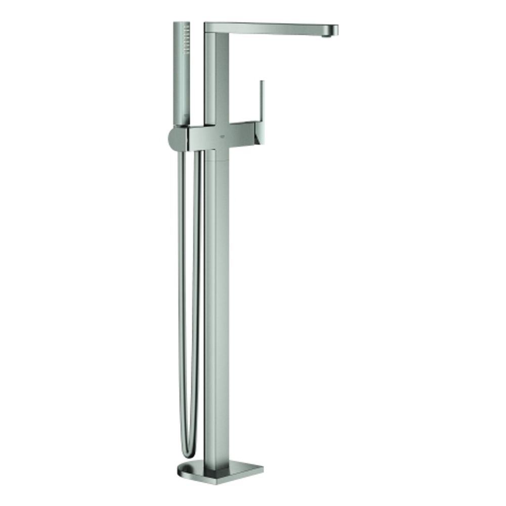 GROHE EH-Wannenbatterie Plus 23846_3 FMS für Bodenmontage supersteel, 23846DC3