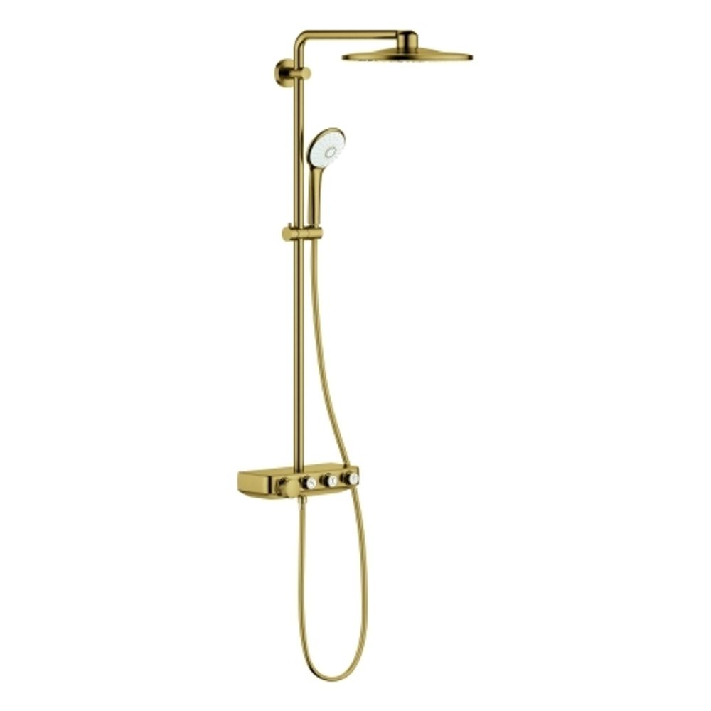 GROHE Duschsystem Euphoria SmartControl 310 Duo 26507 mit THM cool sunrise geb., 26507GN0