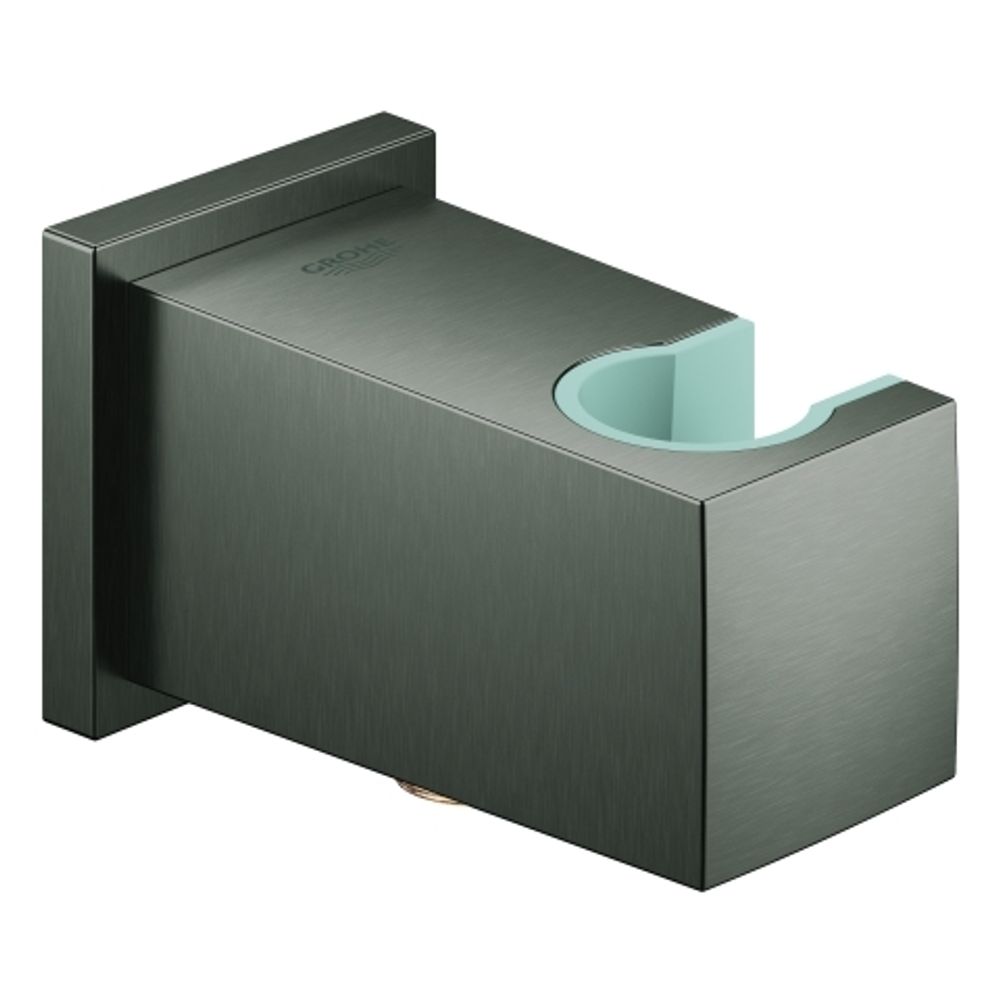 GROHE Wandanschlussbogen Euphoria Cube 26370 Wandbrausehalt. hard graphite geb., 26370AL0