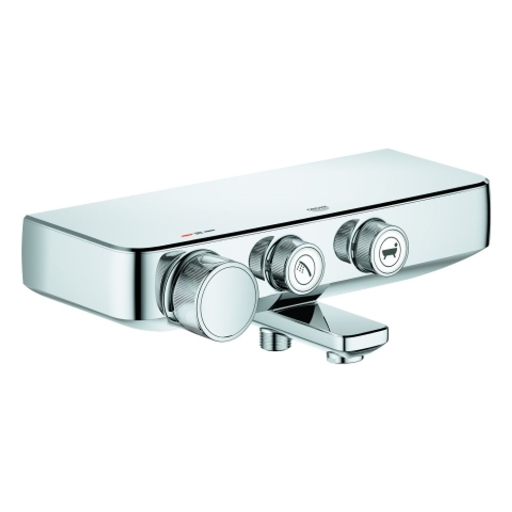 GROHE THM-Wannenbatterie Grohtherm SmartControl 34718 Wandmontage chrom, 34718000