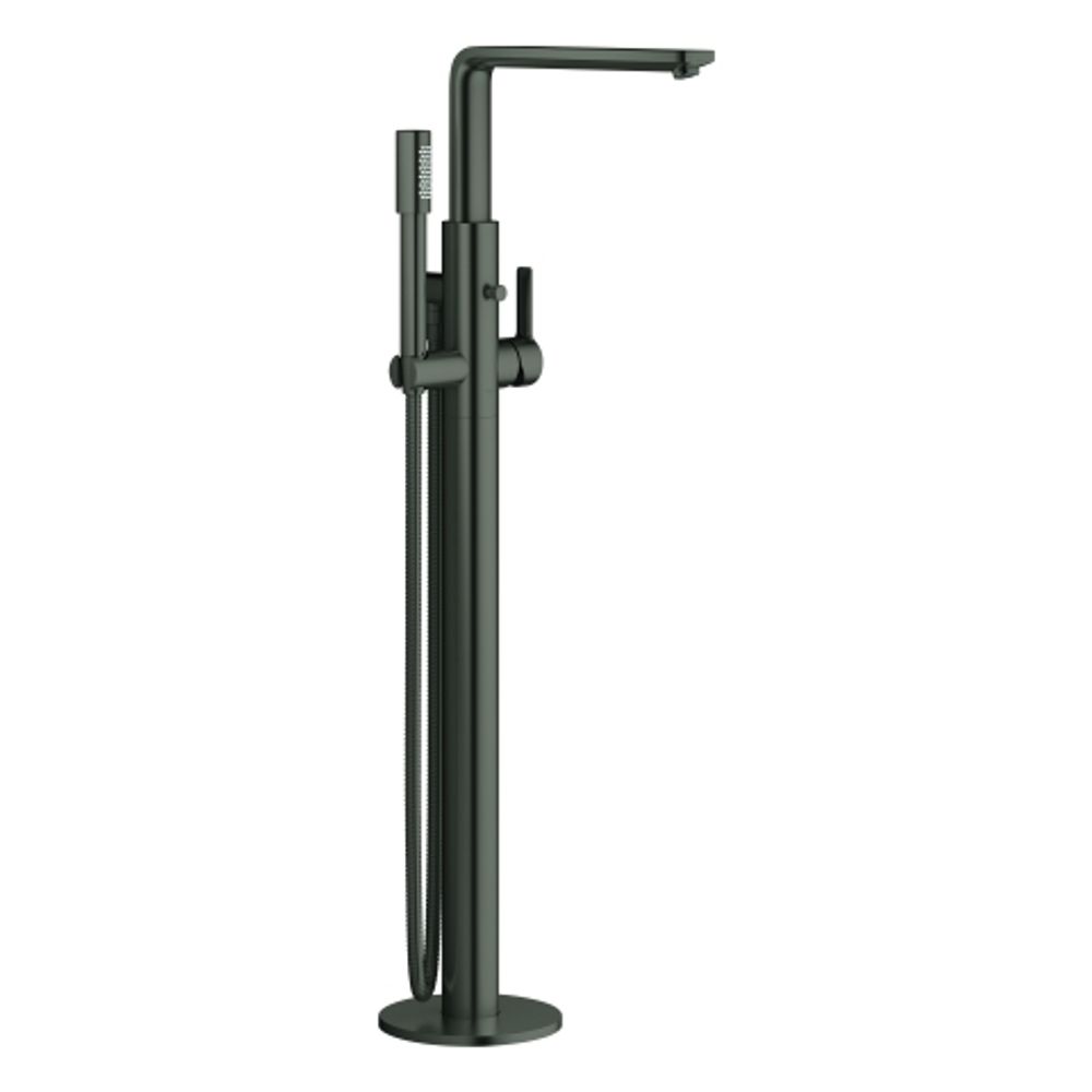 GROHE EH-Wannenbatterie Lineare 23792_1 Bodenmontage FMS hard graphite gebürstet, 23792AL1