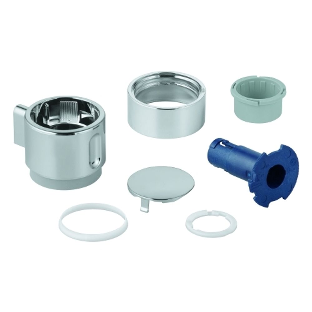 GROHE Absperrgriff 49081 chrom für Thermostat-Fertigmontageset, 49081000