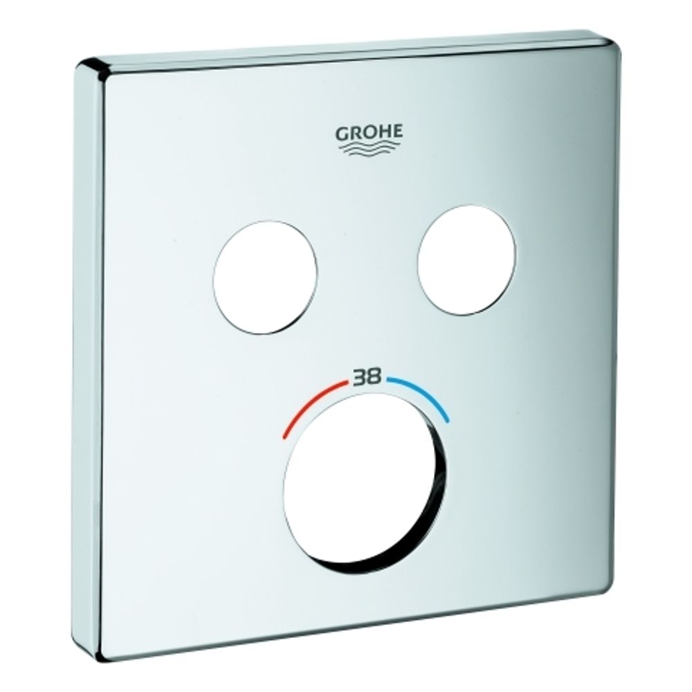 GROHE Rosette 49039 für SmartControl UP-THM mit 2 ASV chrom, 49039000