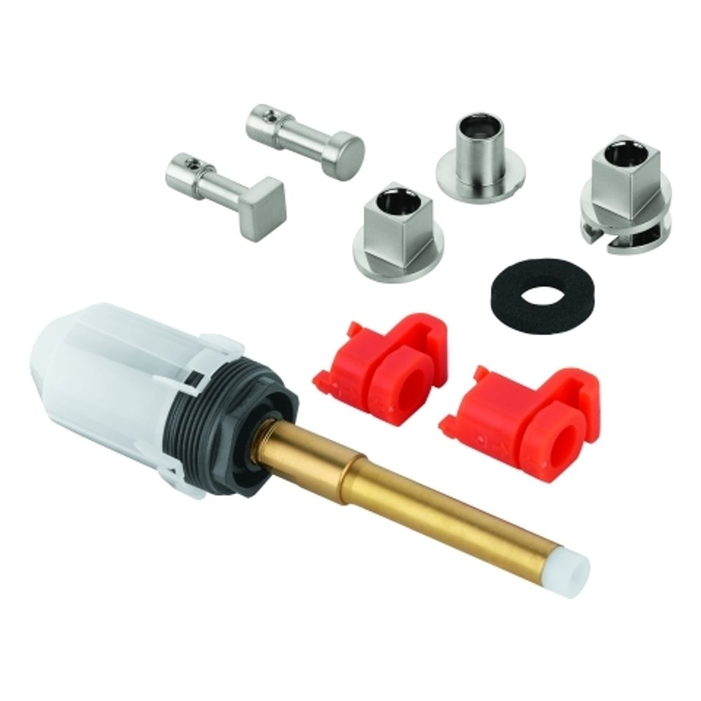 GROHE Umstellung f.UP-Einhandmischer Wanne,25mm,supersteel, 48444DC0