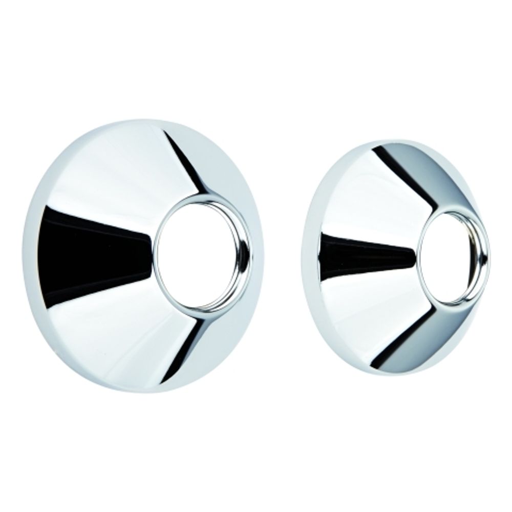 GROHE Rosette 02210 für S-Anschluss DN 15 d:70mm 2 Stück chrom, 0221000M