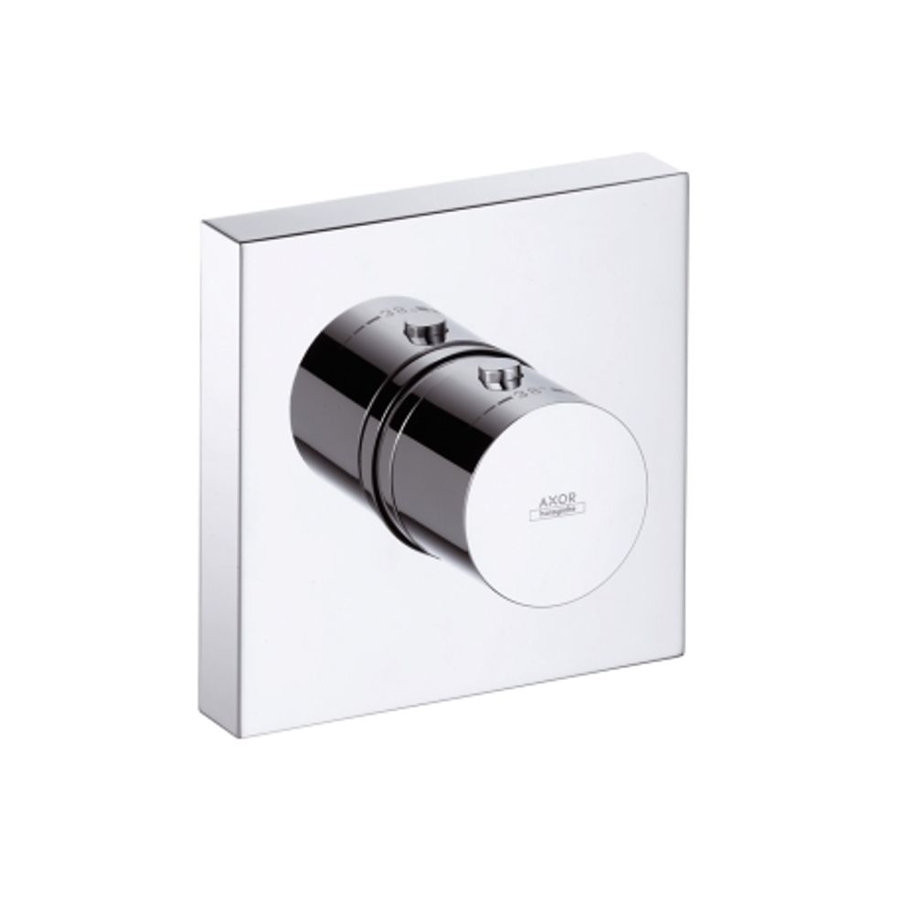 AXOR ShowerSolutions Thermostatmodul 120/120 Unterputz eckig Chrom, 10755000