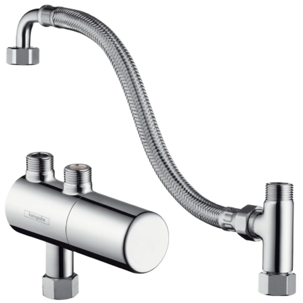 hansgrohe Ecostat Untertischthermostat Aufputz Chrom, 15346000