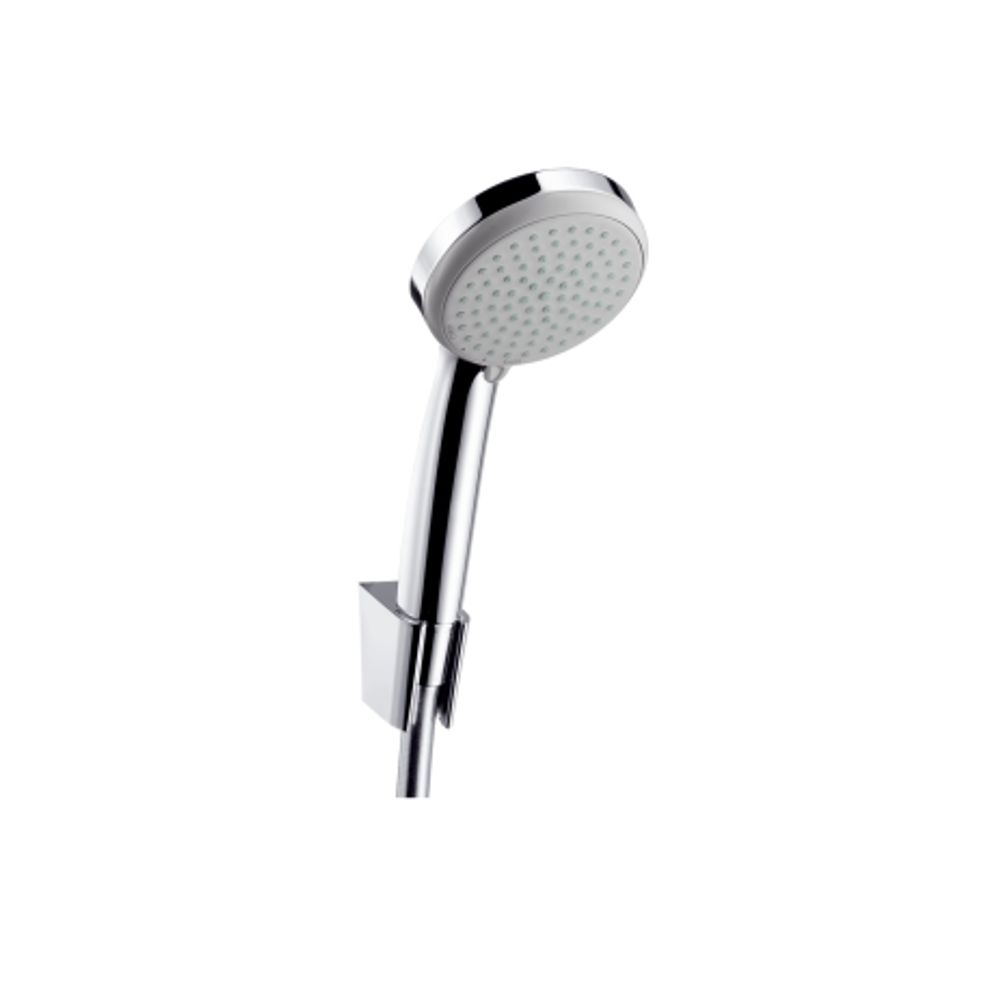 hansgrohe Croma 100 Brausehalterset Vario mit Brauseschlauch 125 cm Chrom, 27592000
