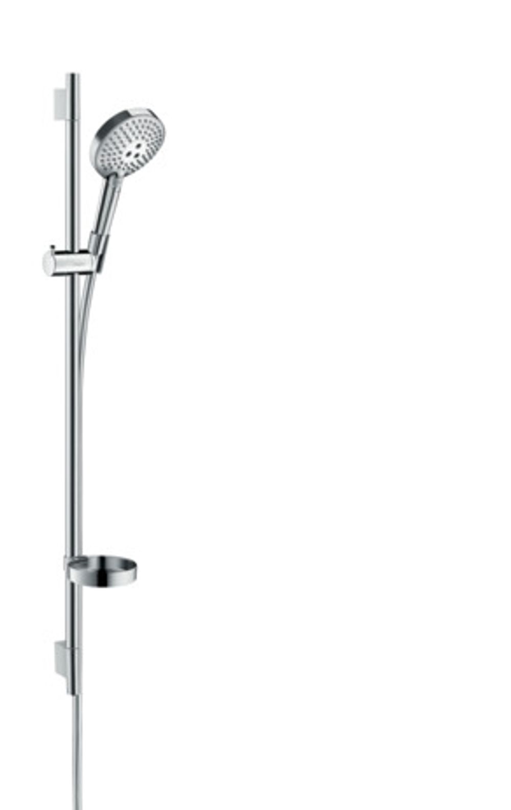 hansgrohe Raindance Select S Brauseset 120 3jet PowderRain mit Brausestange 90 cm Chrom, 27667000
