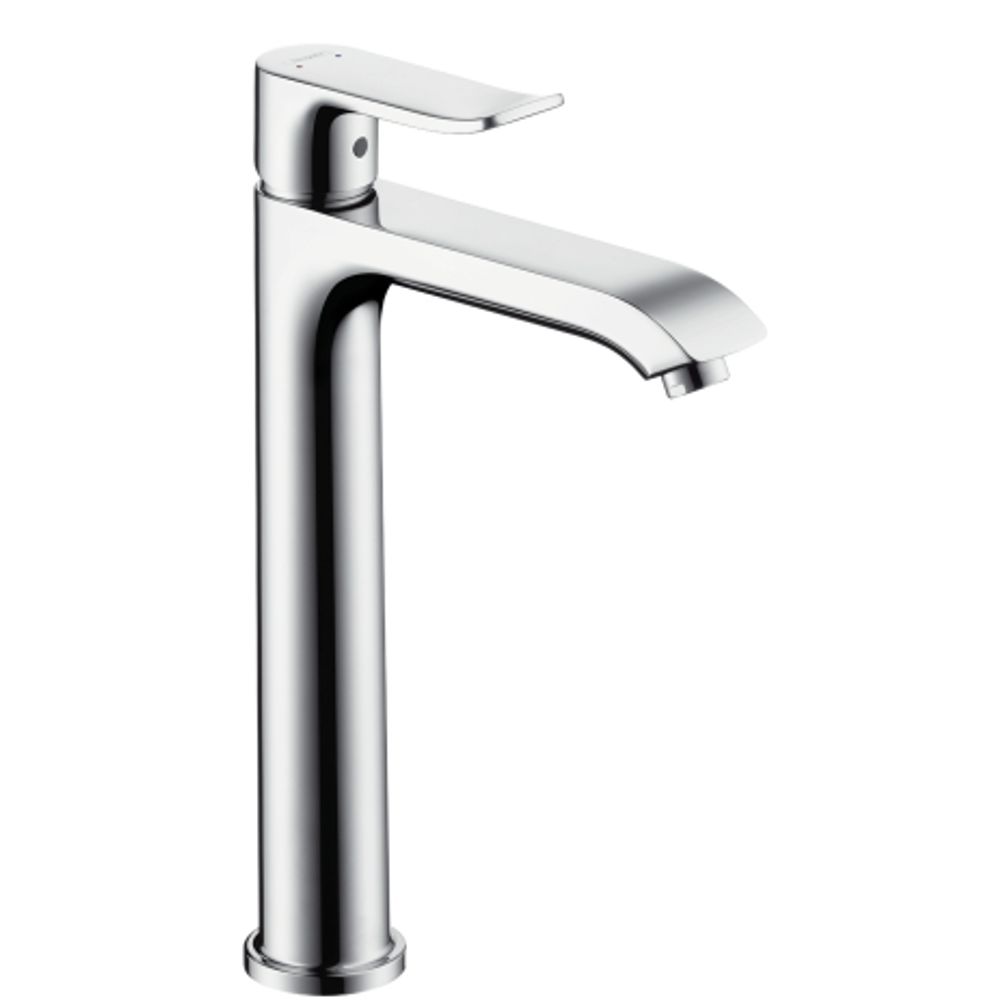 hansgrohe Metris Einhebel-Waschtischmischer 200 mit Zugstangen-Ablaufgarnitur Chrom, 31183000