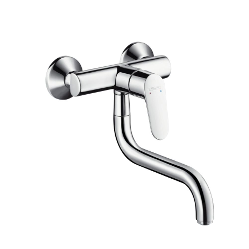 Hansgrohe HG Spültischmischer Focus M41 Wandmodell 1jet chrom, 31825000