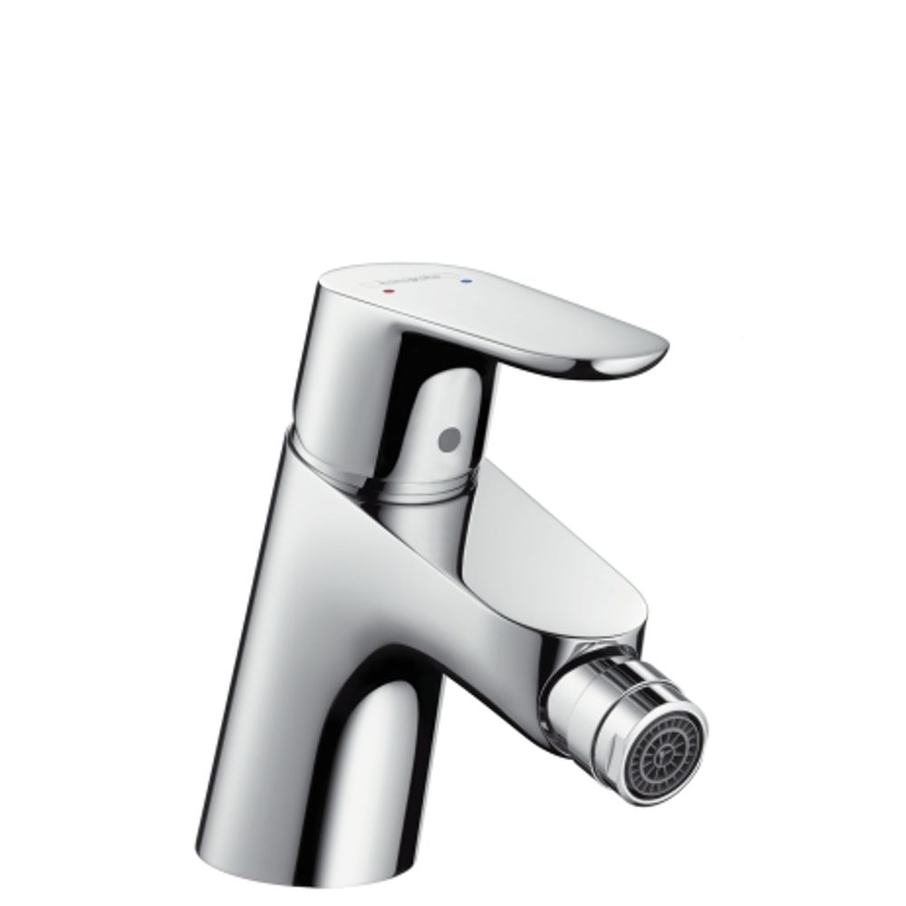 hansgrohe Focus Einhebel-Bidetmischer mit Push-Open Ablaufgarnitur Chrom, 31922000