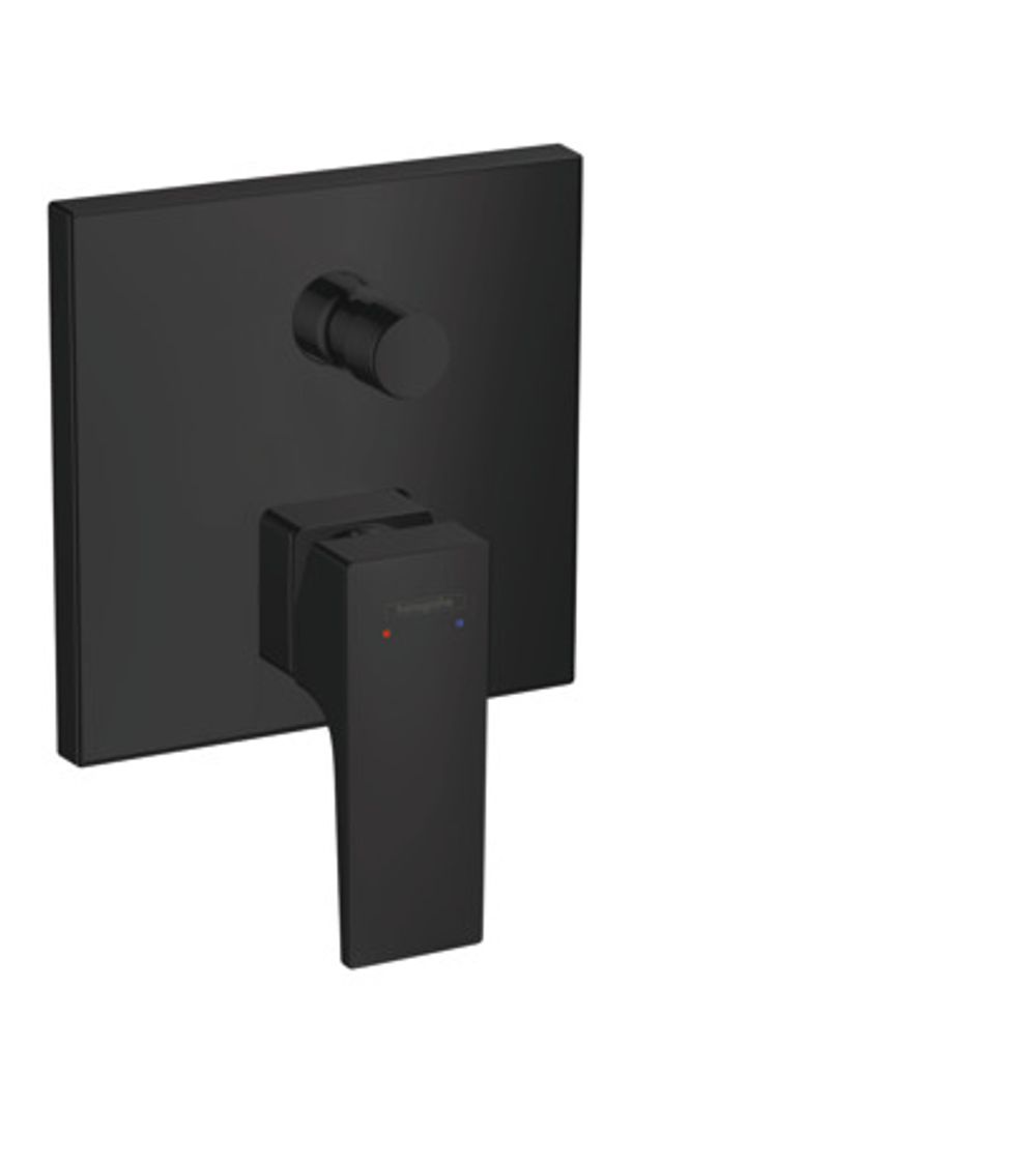 hansgrohe Metropol Einhebel-Wannenmischer Unterputz mit Hebelgriff für iBox universal Mattschwarz, 32545670